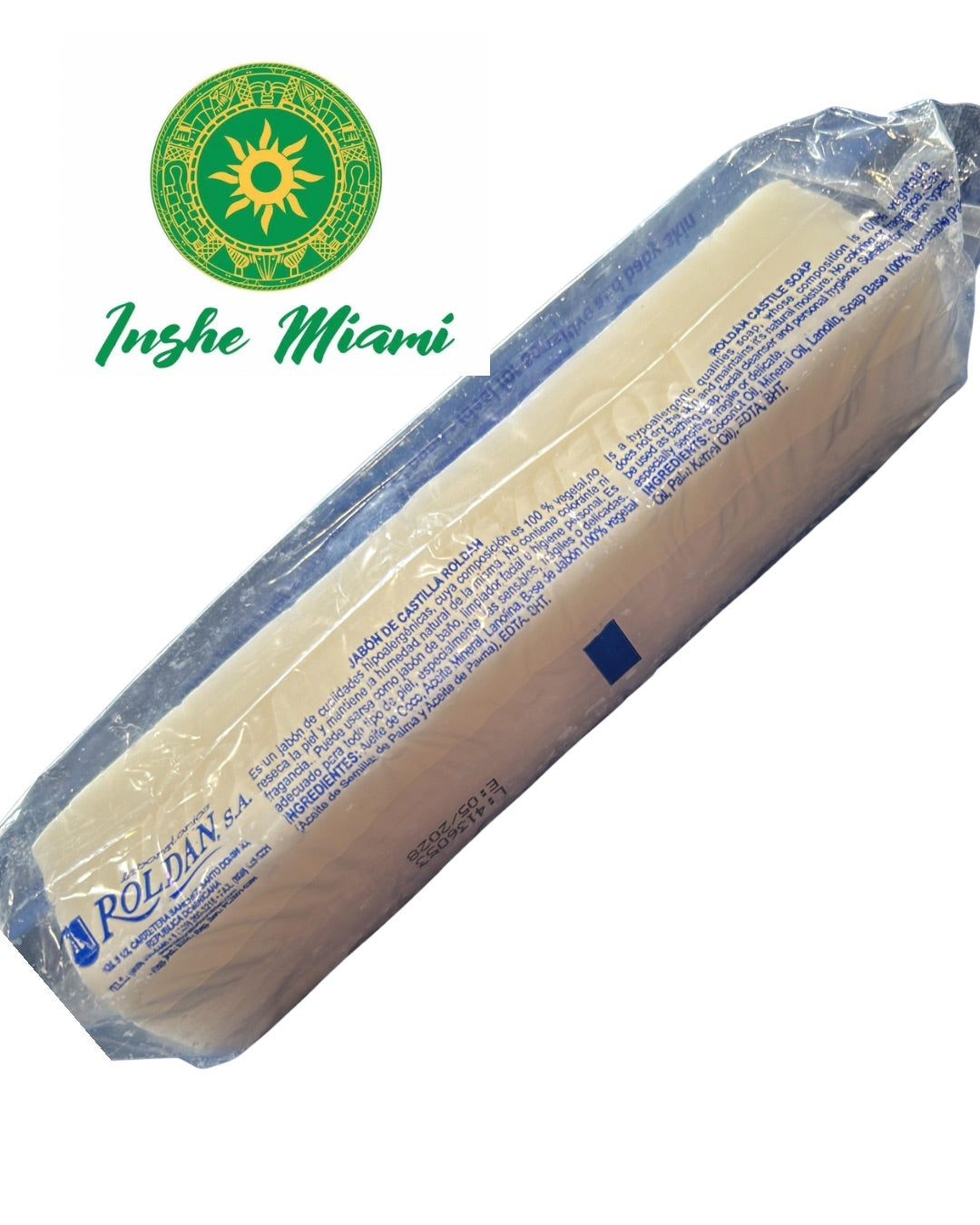 Half-Pound Castile Soap – Lavatories, Ozain and Spiritual Use | Inshe Miami