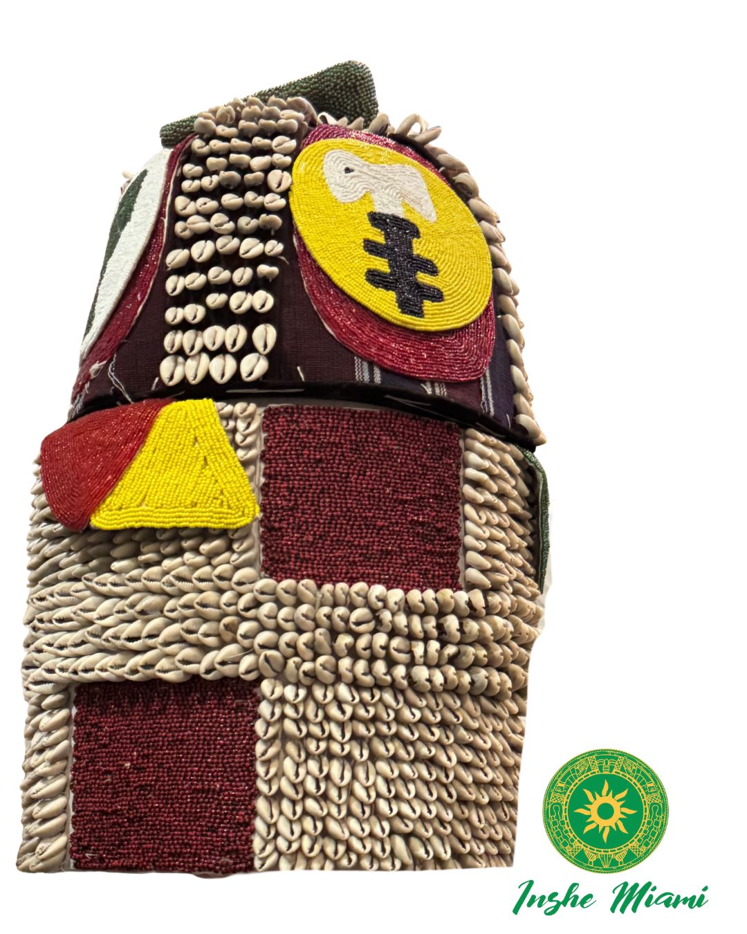 Ile Ori XXL Tradicional Nigeriano 22” – Pieza Grande Hecha a Mano | Inshe Miami