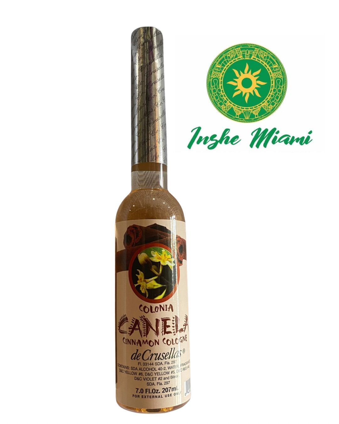 Colonia Espiritual Canela 7 oz – Para Limpiezas Espirituales y Rituales Espirituales