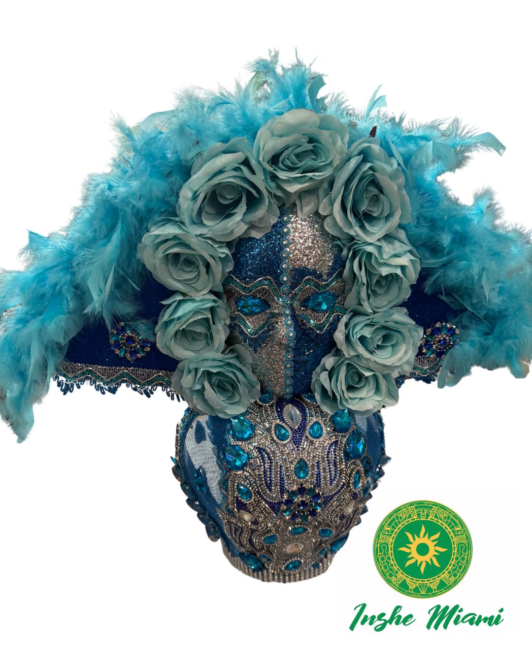 Coronas con Careta Decoradas 10"