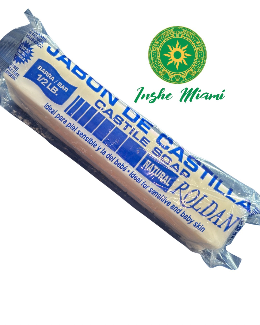 Half-Pound Castile Soap – Lavatories, Ozain and Spiritual Use | Inshe Miami