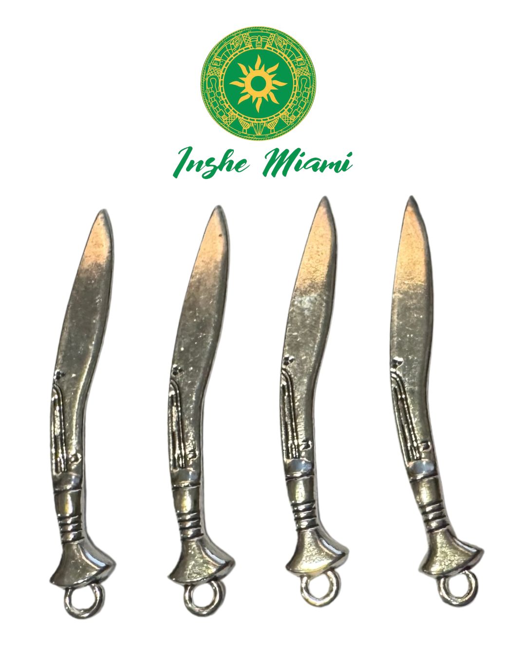 Herramienta Machete para Ebbo 1.5” – Machete Espiritual para Ceremonias Yoruba