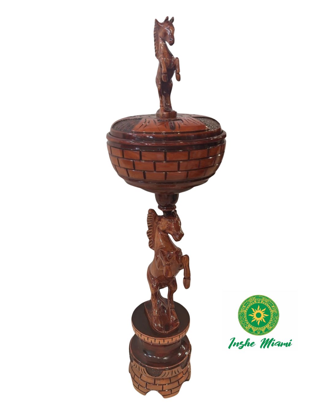 Set de Changó en Madera 44″ – Afrocubano | Inshe Miami