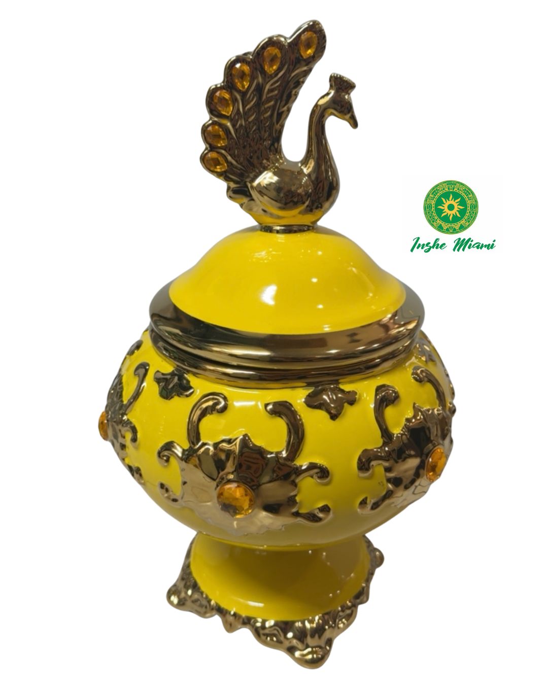 Sopera para Orishas con Figura en la Tapa  | 16″