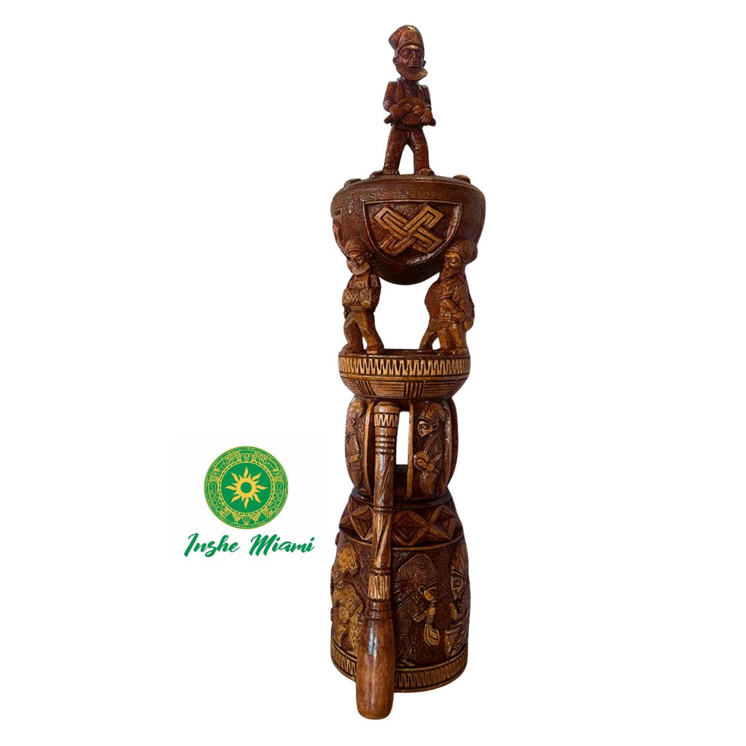 Set de Changó con Pilón y Mortero 42.3"