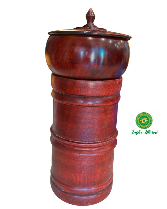 Set Básico Pilon y Batea de Chango para Santería y Rituales Espirituales