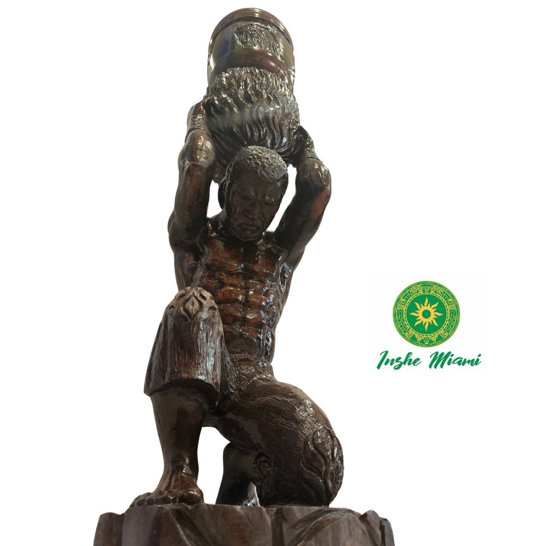 Escultura de Agayu/ Lebrillo Escultura de Agayu / Lebrillo de Agayu Tallado