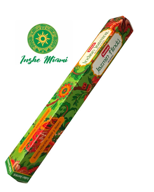 Incienso de Jazmin Hindu (Formato Cuadrado)