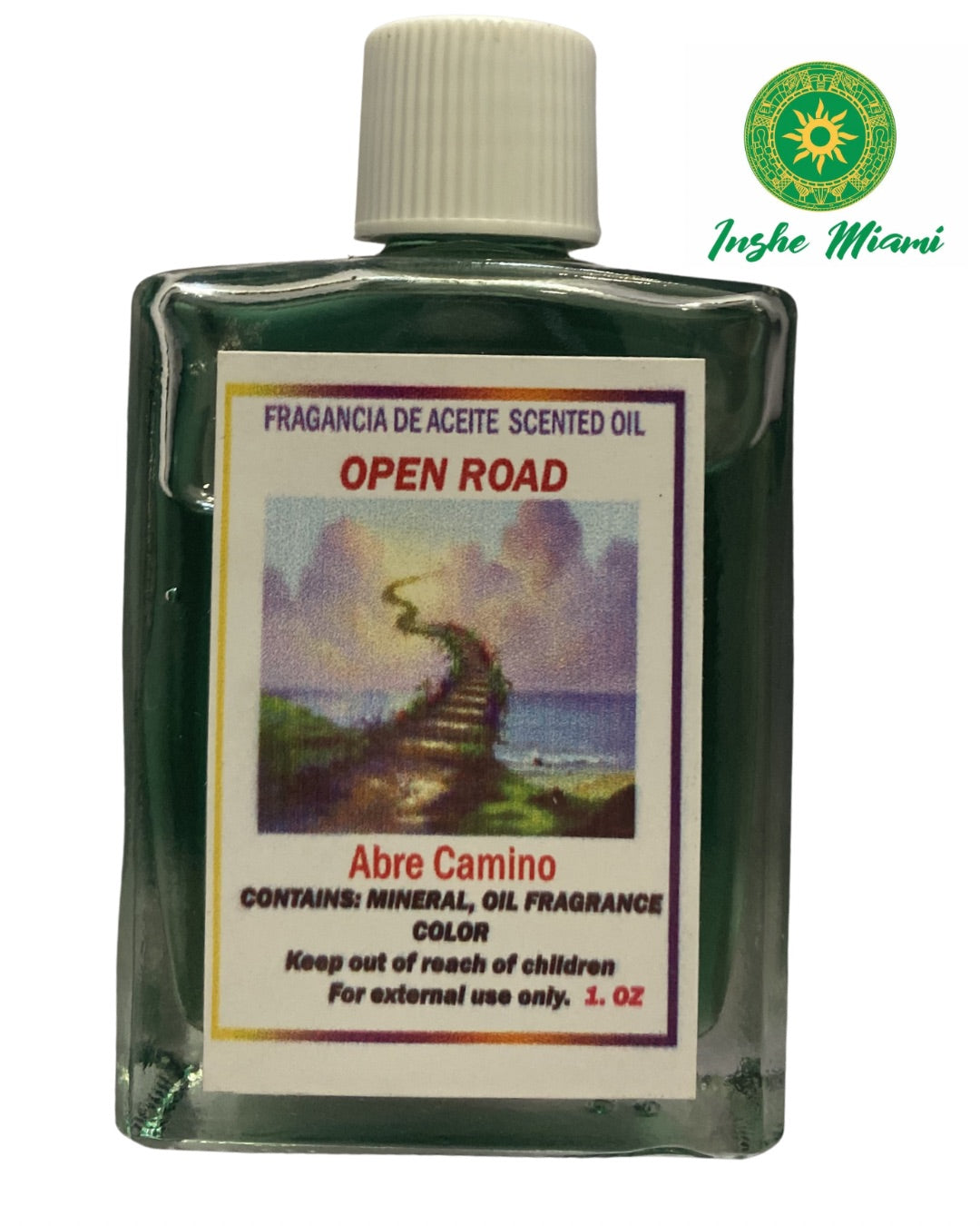 Road Opener Oil 1 oz for Spiritual and Traditional Use | Inshe Miami