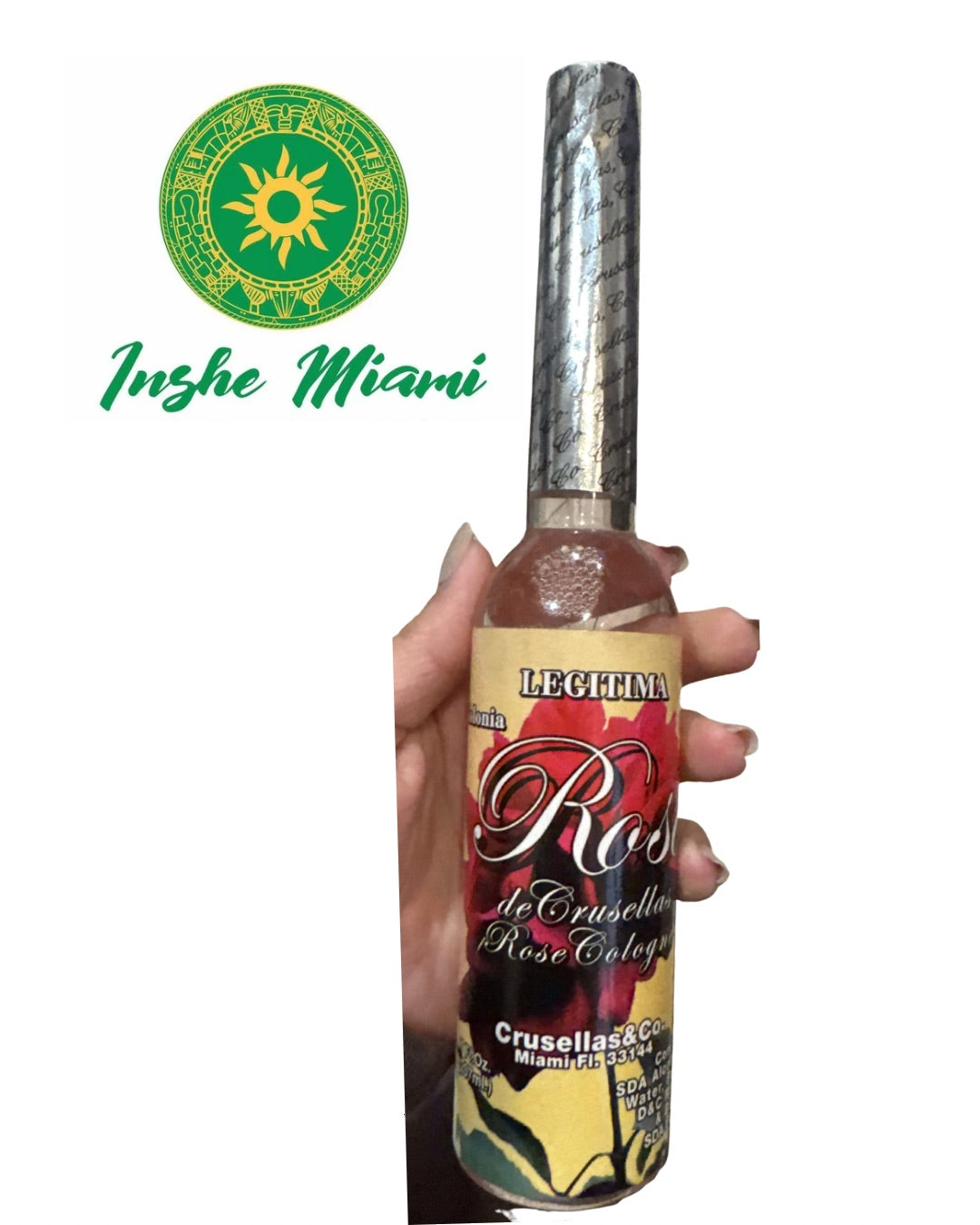 Colonia Espiritual Legitimas Rosas 7 oz – Para Limpiezas Espirituales y Rituales Espirituales