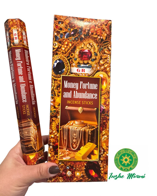 Incienso Dinero Fortuna y Abundancia