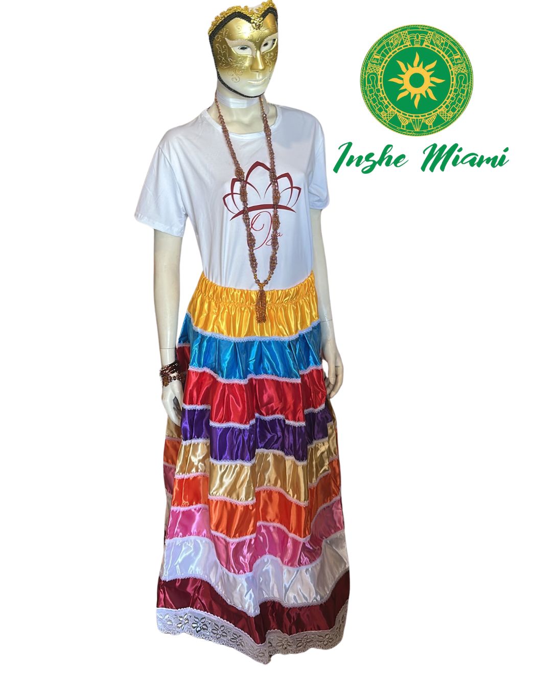 Saya de 9 Colores Satin