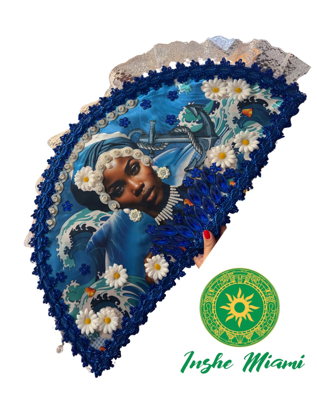 Abanicos con Imagenes Grandes 28" (Elige entre las Opciones)