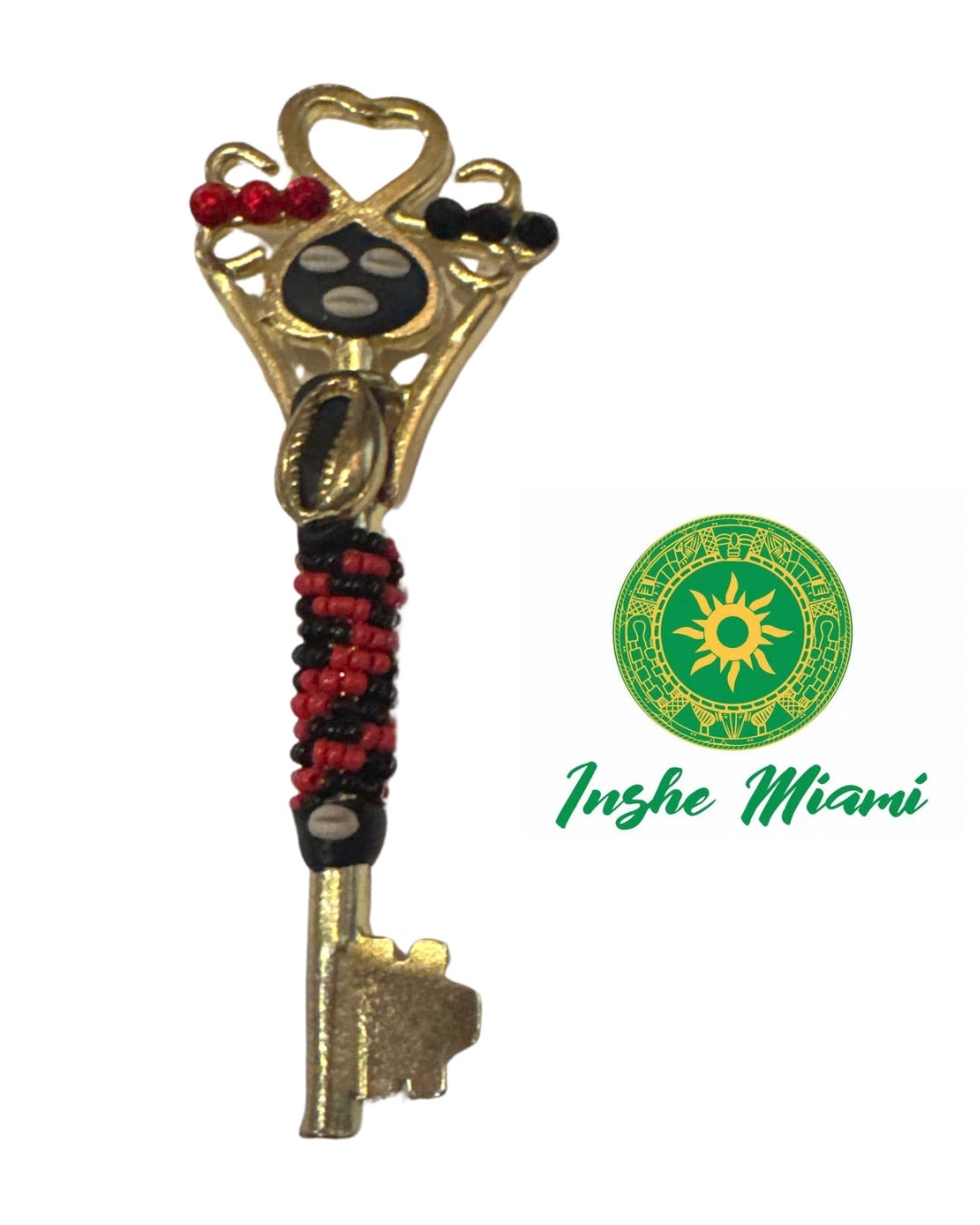 Llave de Elegua 4”(Metal Dorado)