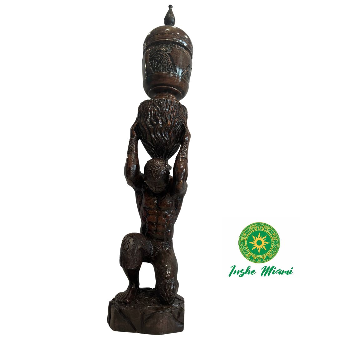 Escultura de Agayu/ Lebrillo Escultura de Agayu / Lebrillo de Agayu Tallado