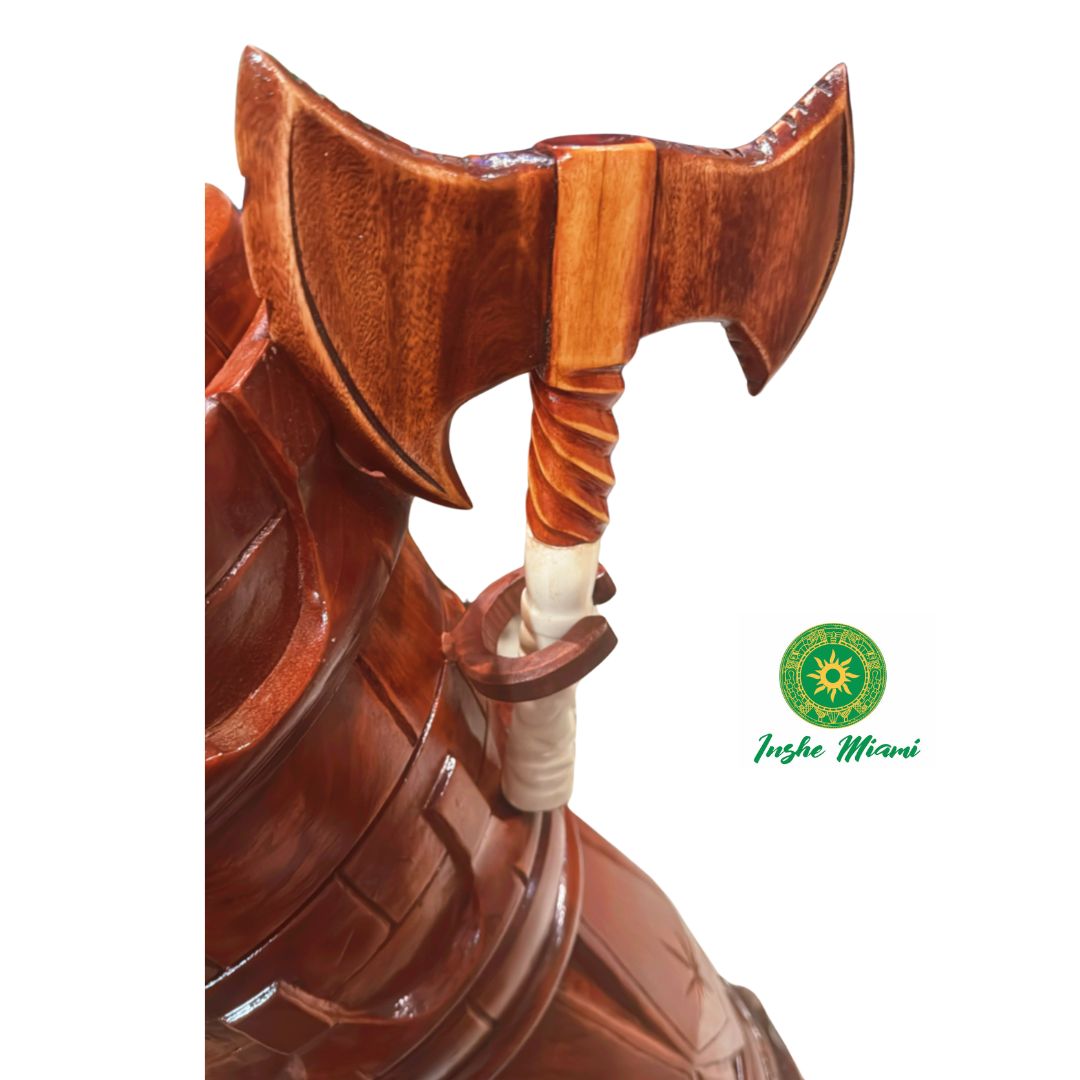 Set para Chango con Hacha y Espada en hueso