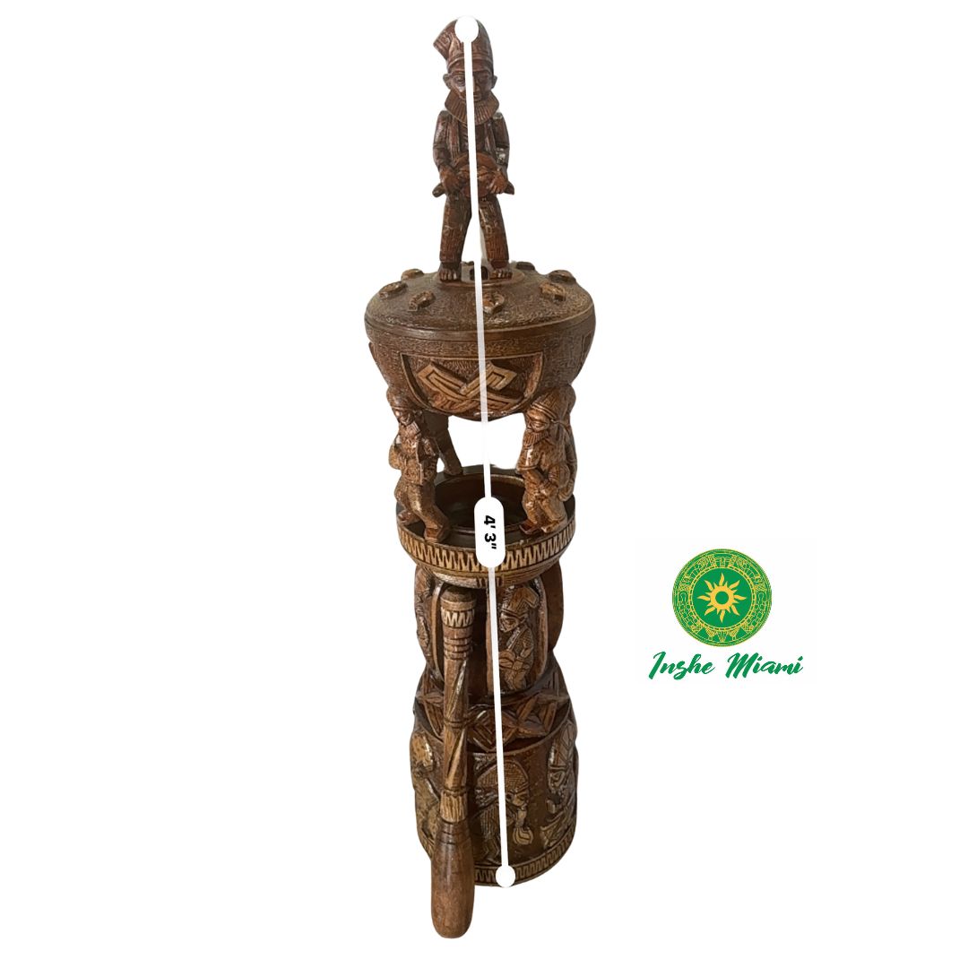 Set de Changó con Pilón y Mortero 42.3"