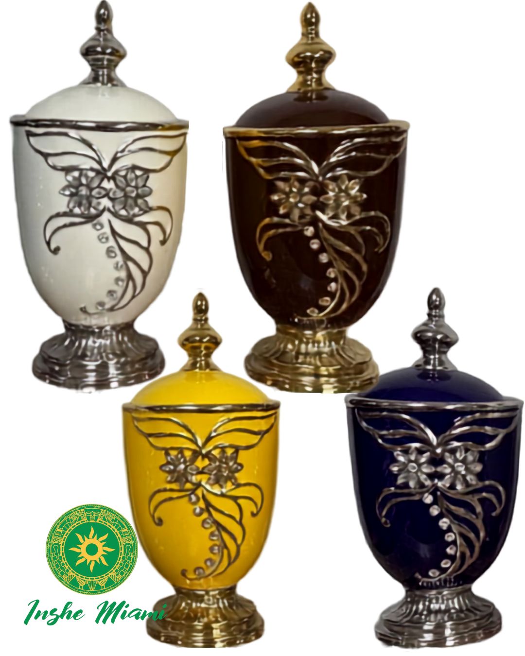 Soperas de Copa Grande con Perlas 16"