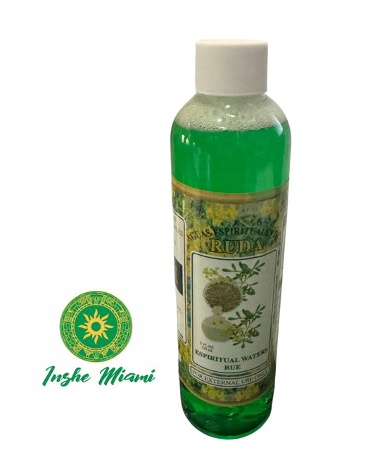 Agua de Ruda 8 oz – Agua Espiritual para Limpiezas y Baños | Inshe Miami