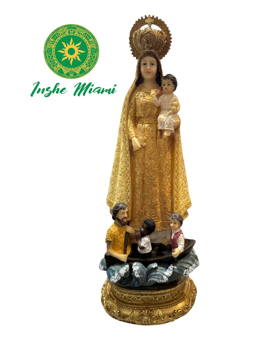 Image of Virgen de la Caridad del Cobre with Shine