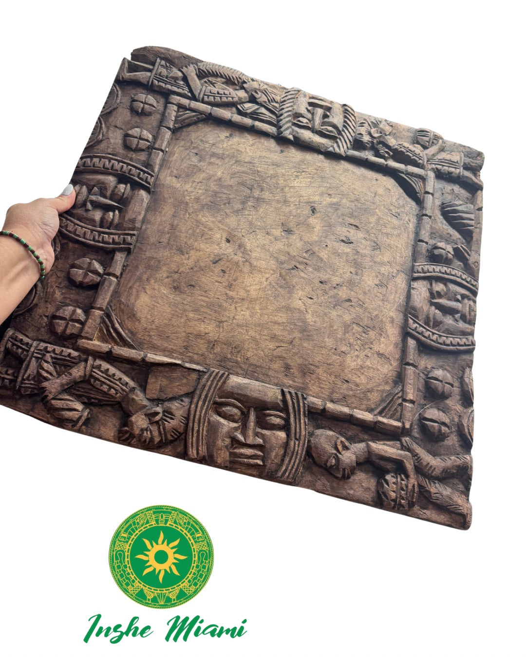 18" Square Ifa Tray / Opon Ifa