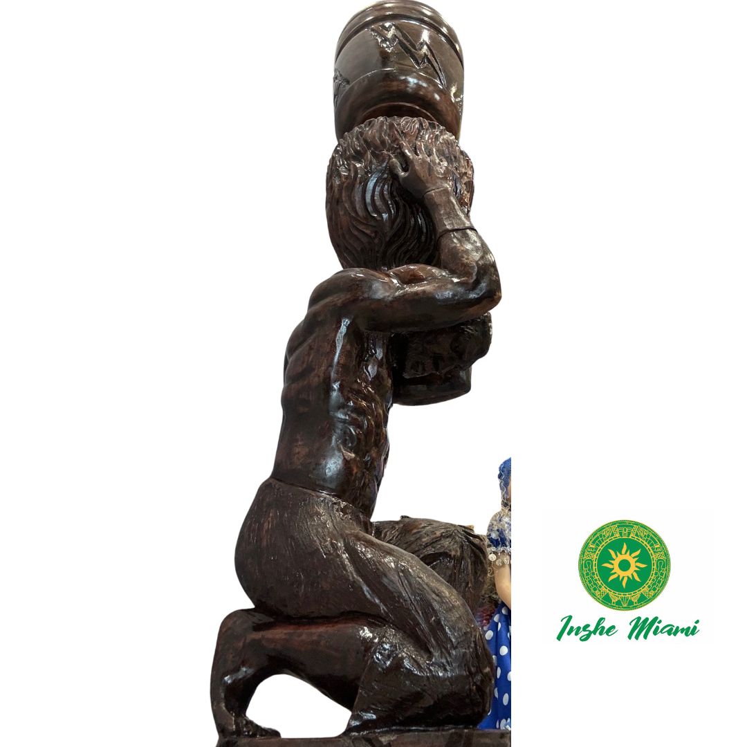 Escultura de Agayu/ Lebrillo Escultura de Agayu / Lebrillo de Agayu Tallado