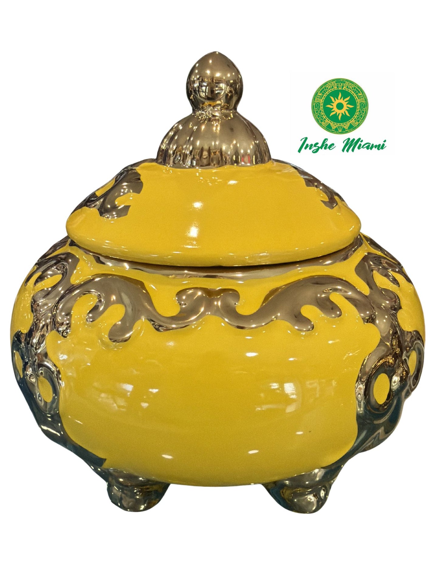 Sopera de Cadenetas Pequeñas y 4 Patas – 8.5" de Alto