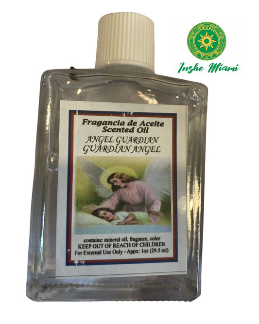 Aceite Angel Guardian 1 oz para Uso Espiritual y Tradicional | Inshe Miami