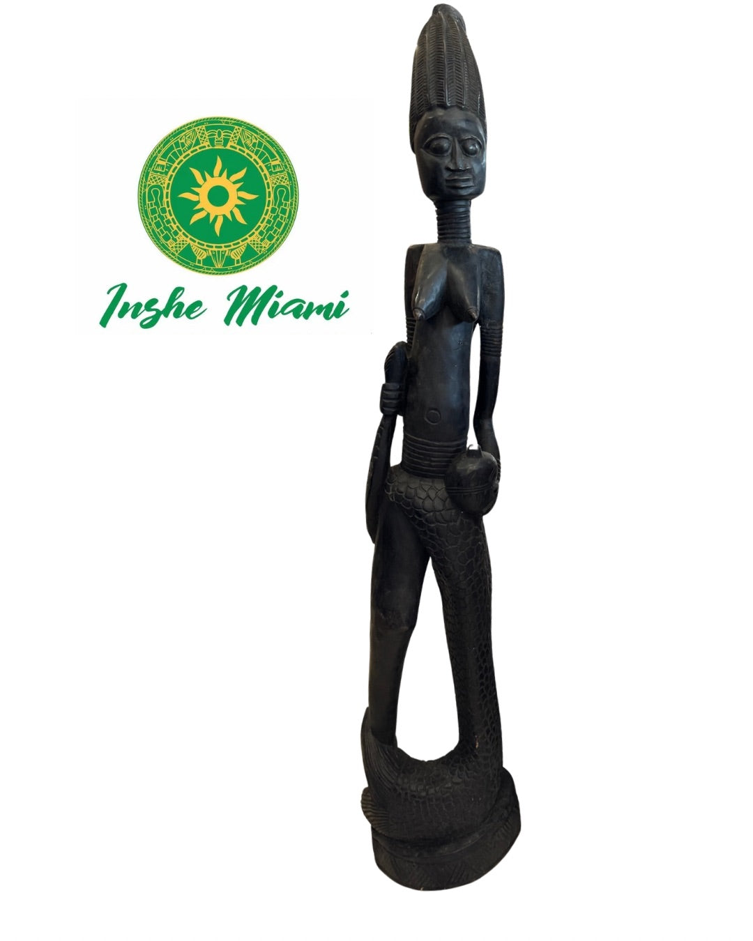 Yemoja/ Yemaya/ Yemanja/Icono de Yemoja de 6 Pie