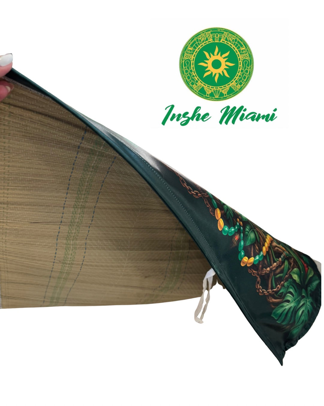 Yoruba Medium Mat 36" x 72" – Ritual Mat with Orishas (Choose Design) | Inshe Miami