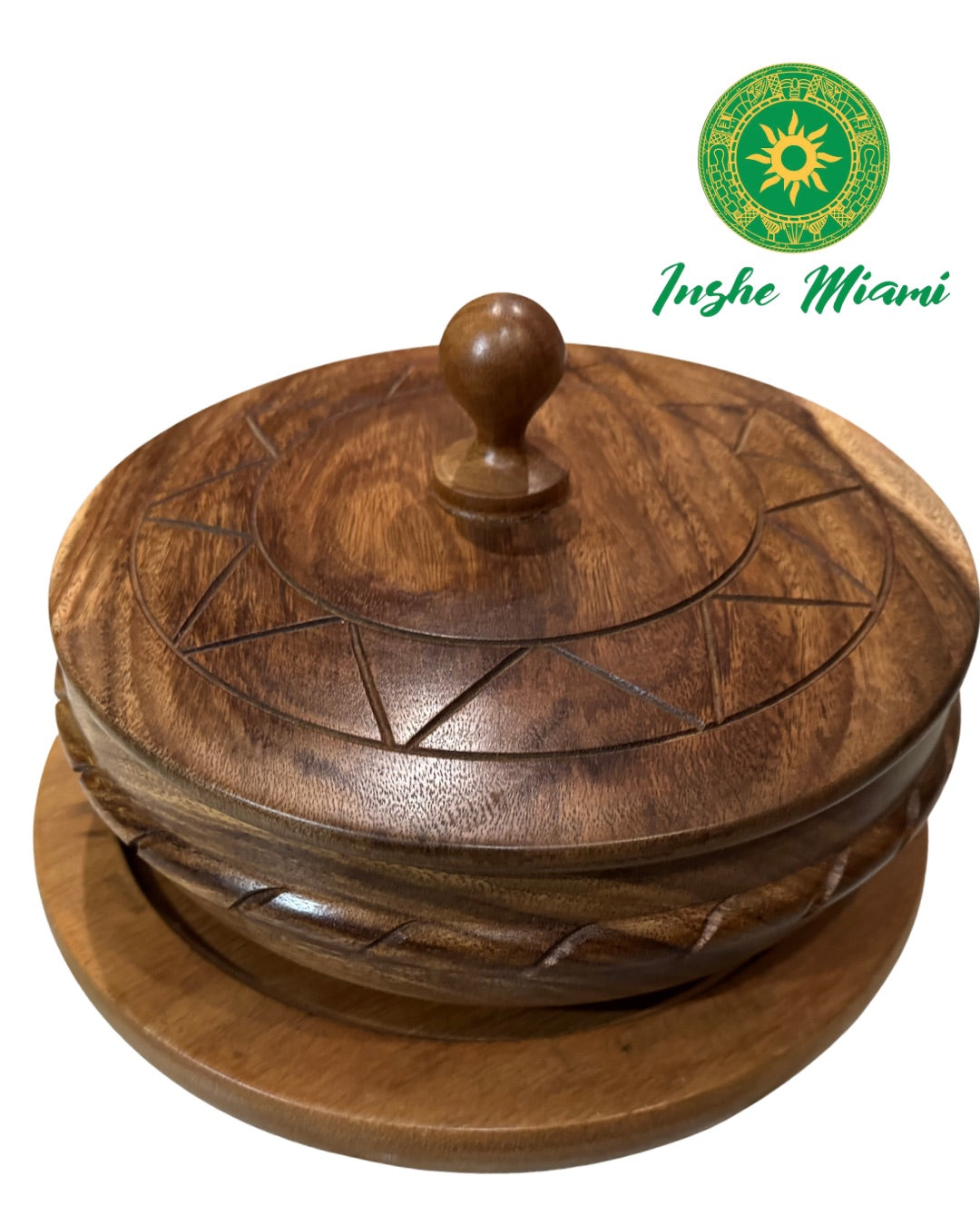 Batea y Tablero de Ifá – Set Tradicional de Madera para Iniciados | Inshe Miami