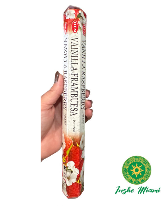 Incienso Vanilla Frambuesa