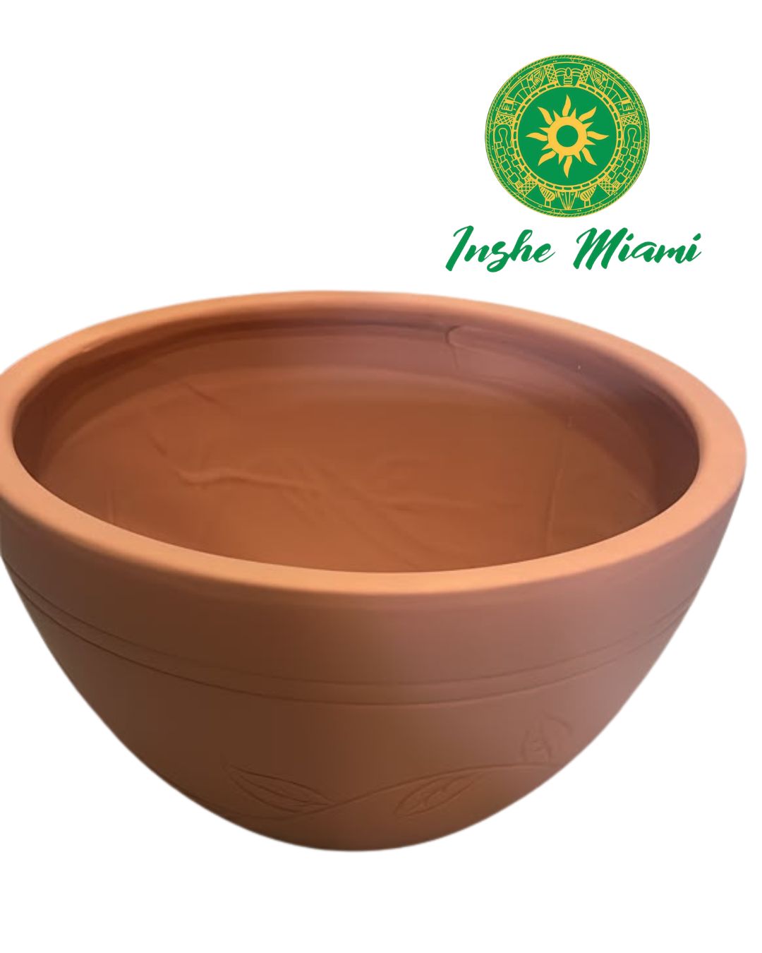 Handmade Clay Basin Casserole