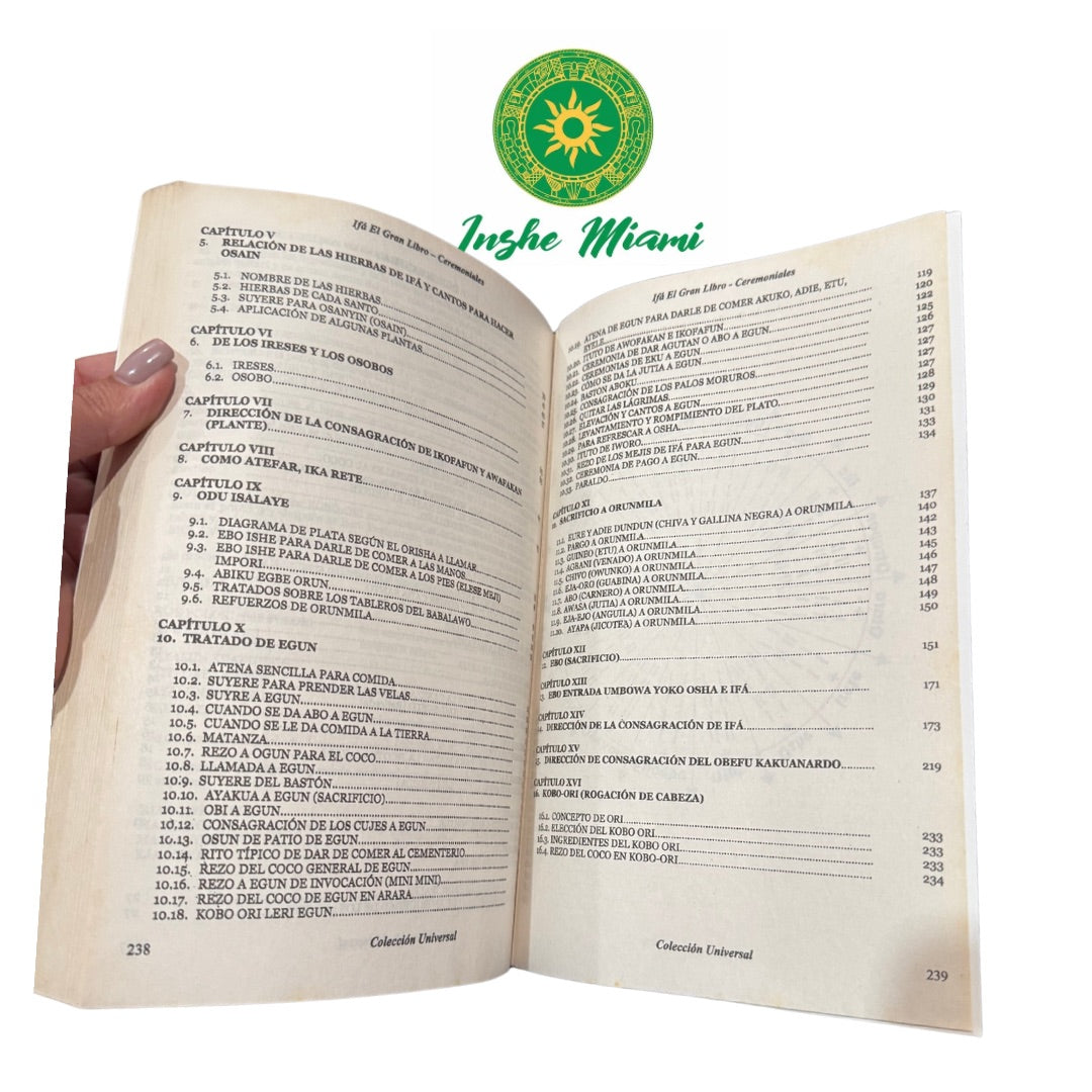 IFA BOOK THE GREAT BOOK OF CEREMONIALS