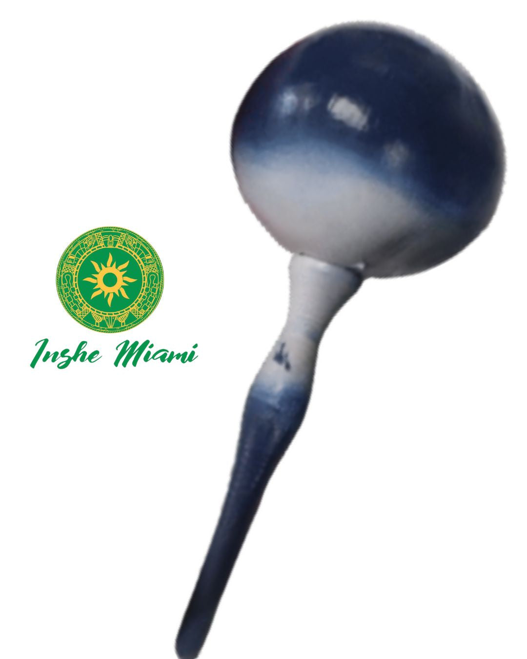 Painted Maracas for Orishas | Handmade | Eleggua, Chango, Yemaya and More | Inshe Miami