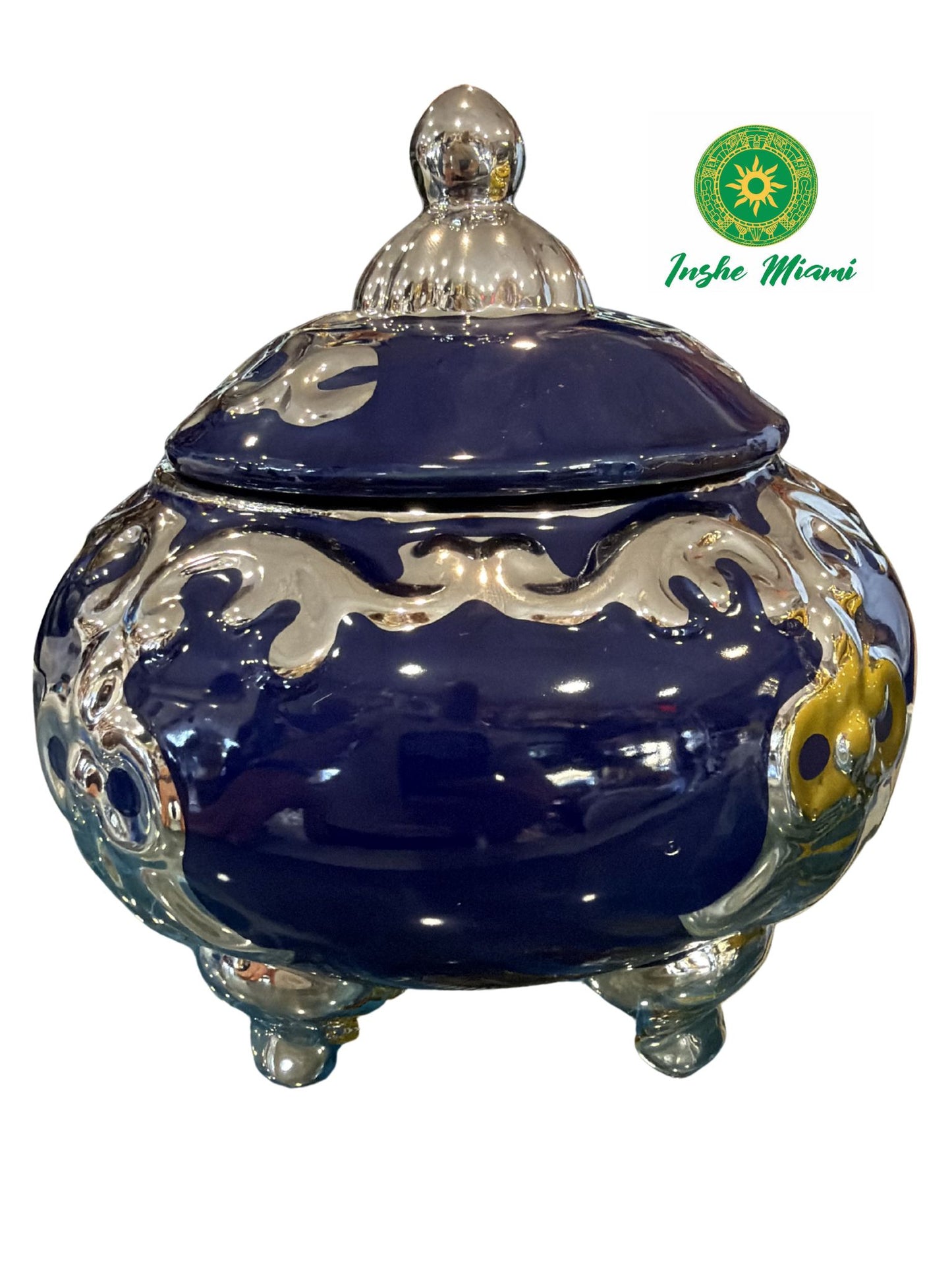Sopera de Cadenetas Pequeñas y 4 Patas – 8.5" de Alto