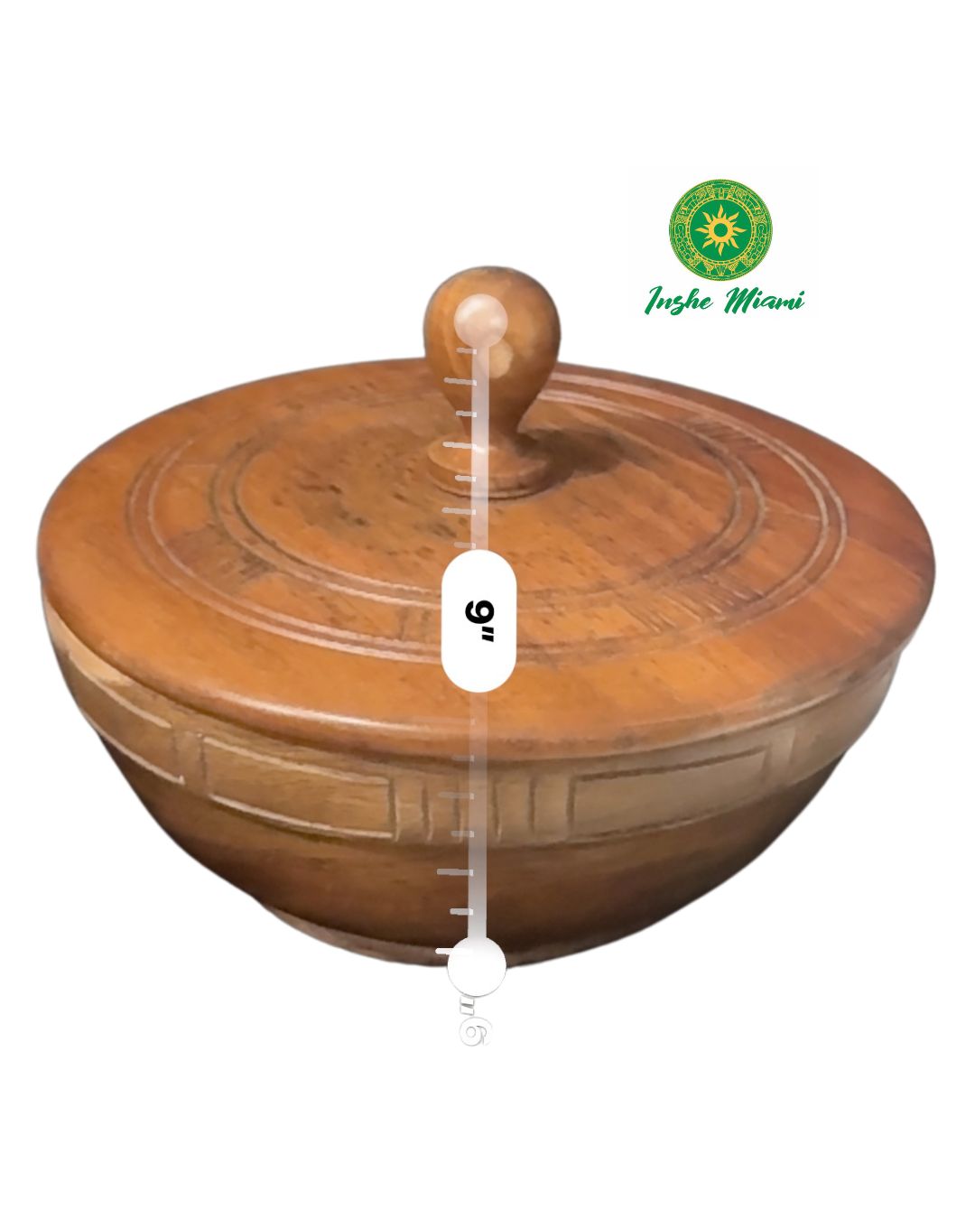 Batea Tallada 12"