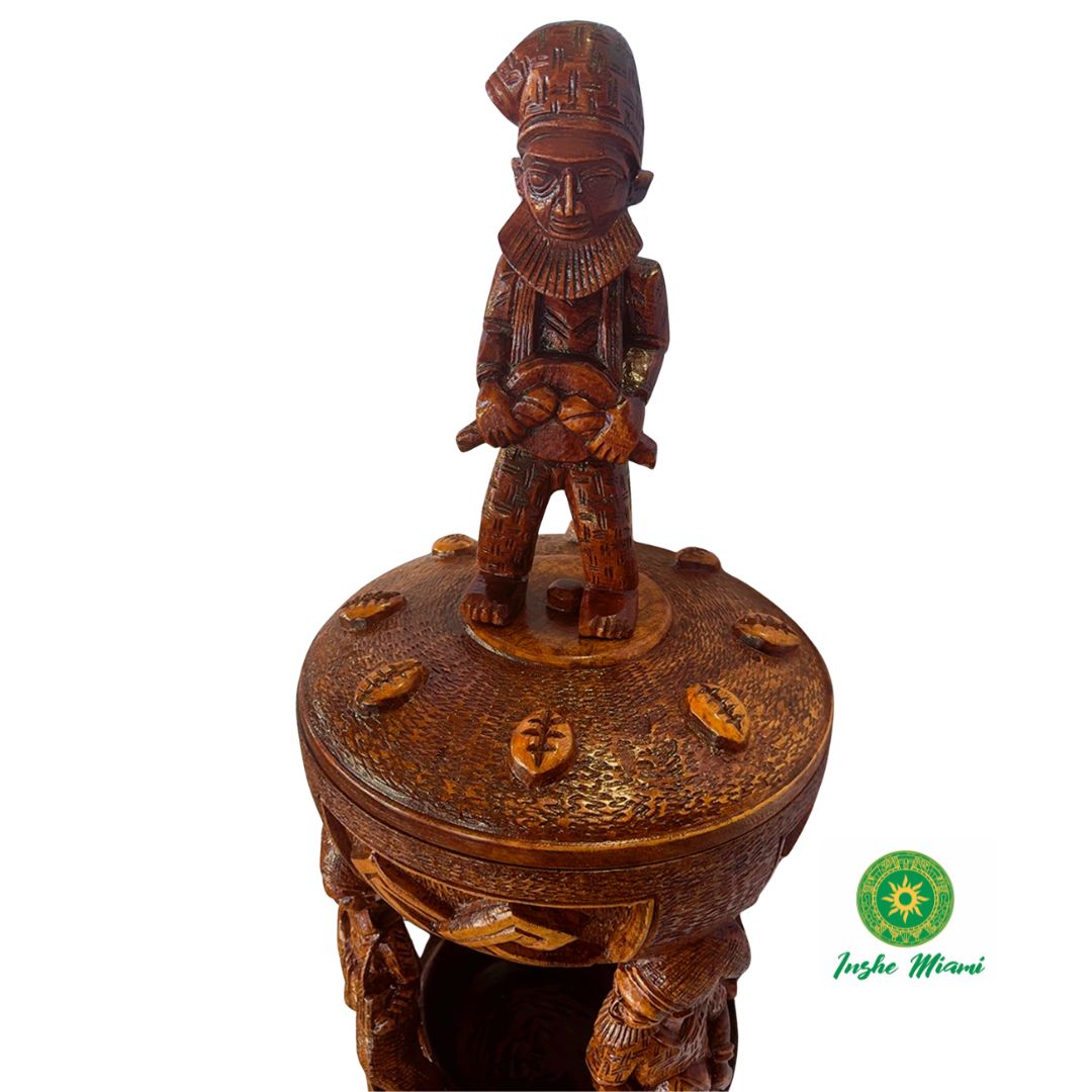 Set de Changó con Pilón y Mortero 42.3"