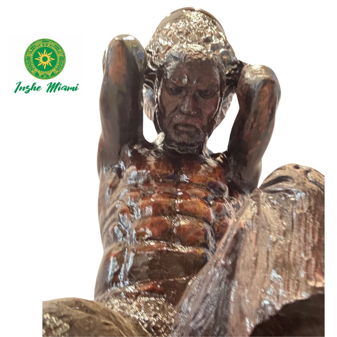 Escultura de Agayu/ Lebrillo Escultura de Agayu / Lebrillo de Agayu Tallado