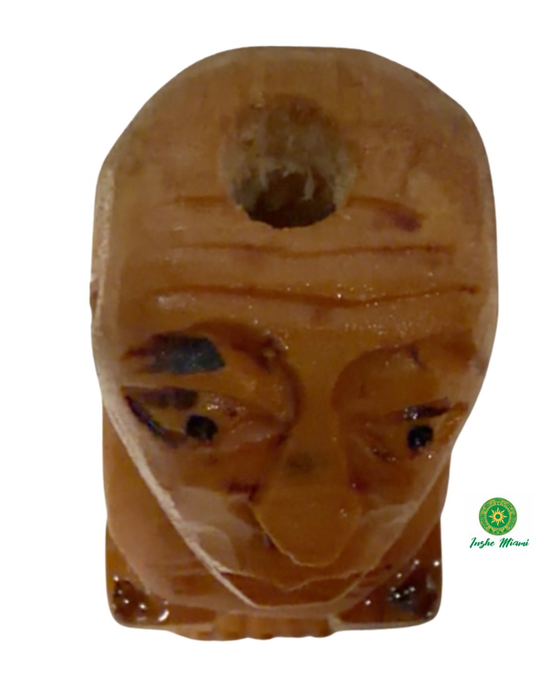 Muñeco de Cedro Tallado 2.5" – Ogunda Bede y Usos Religiosos Yoruba