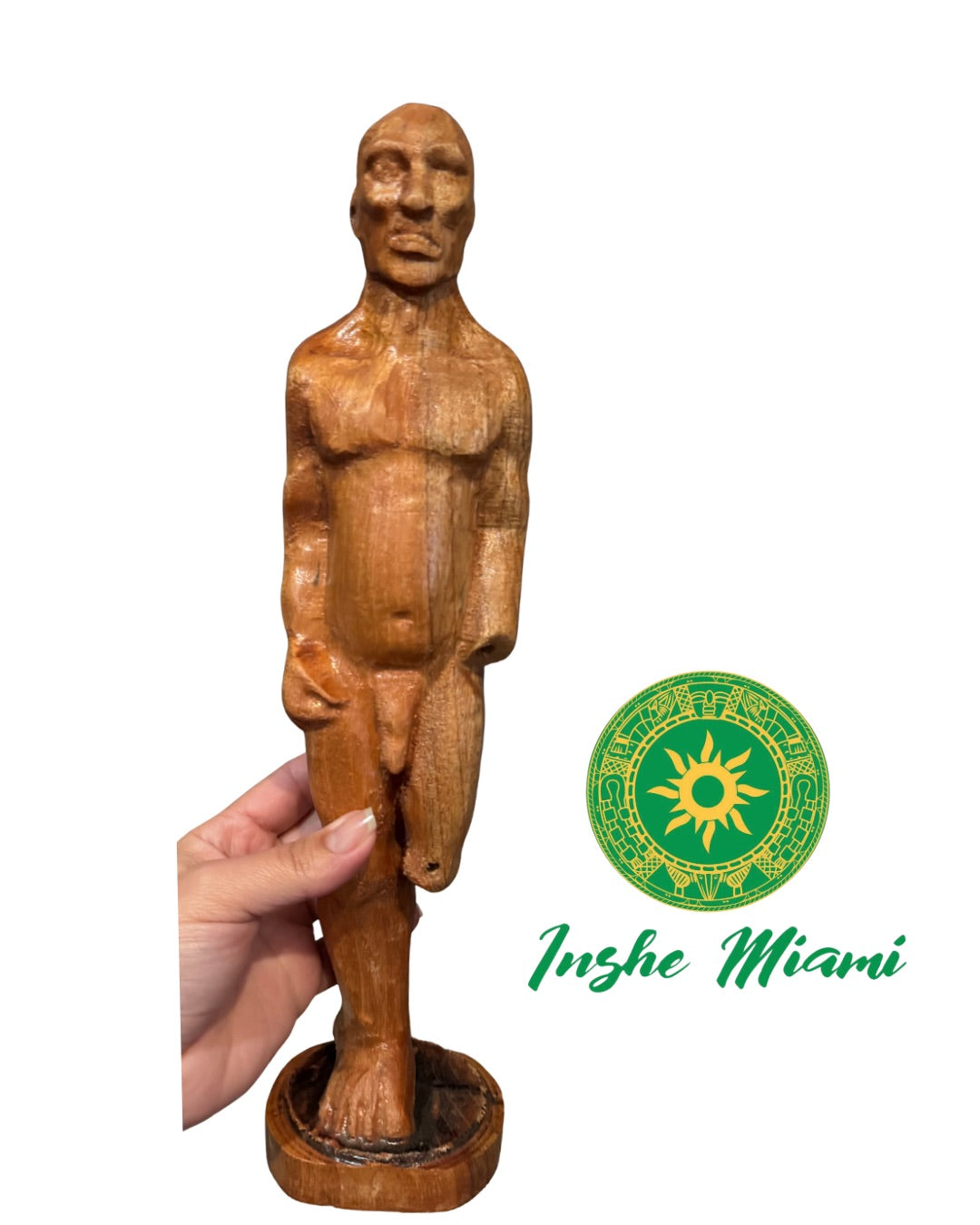 Muñeco de Madera Osain 13" - 14"