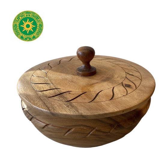 Carved Wooden Tray