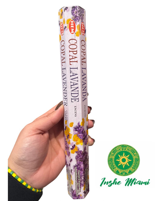 Incienso COPAL LAVANDA Hem