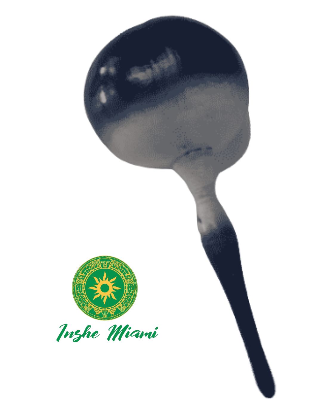 Painted Maracas for Orishas | Handmade | Eleggua, Chango, Yemaya and More | Inshe Miami