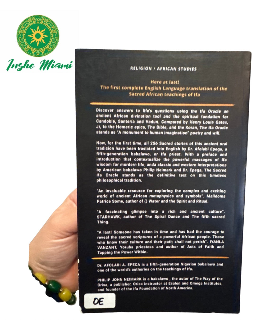 LIBRO Book The Sacred Ifa Oracle (Libro en Ingles)