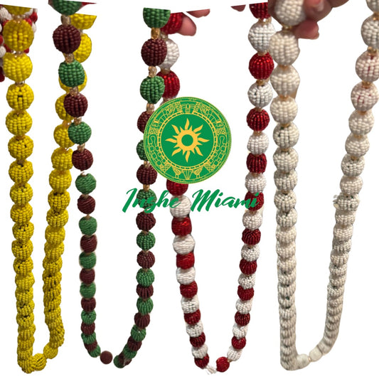Collar de Bolas 23" Orunmila Tradicional