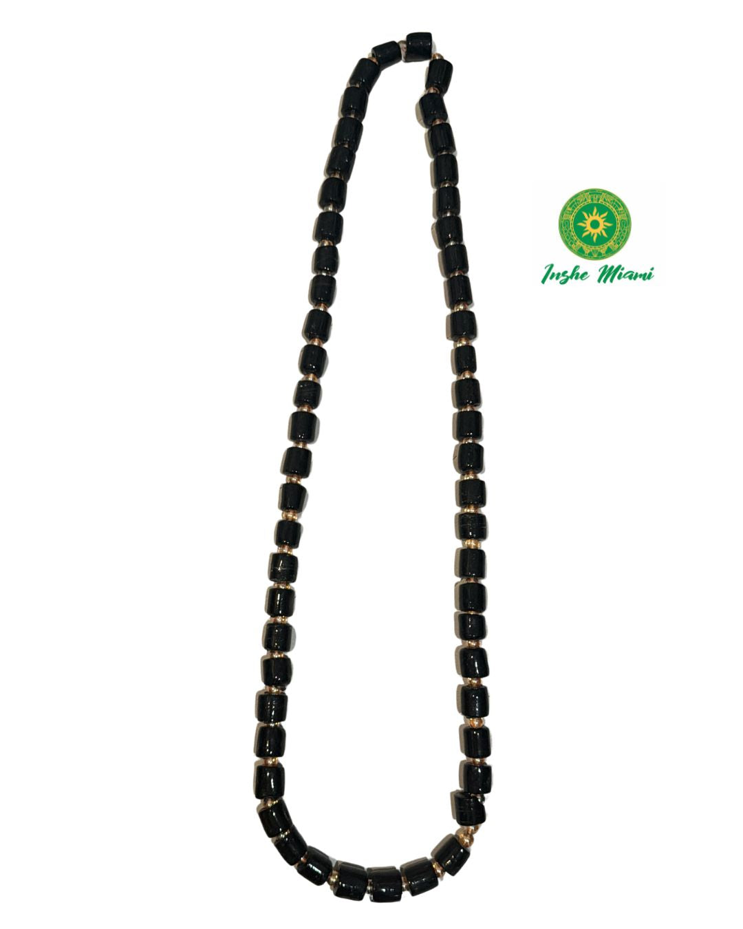 Collar Yoruba Moderno de Cristal con Cuentas Grandes | Inshe Miami