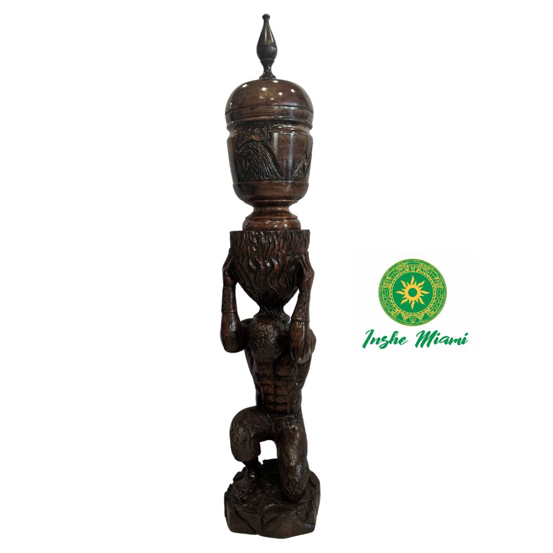 Escultura de Agayu/ Lebrillo Escultura de Agayu / Lebrillo de Agayu Tallado
