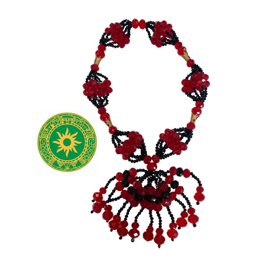 Collar de Carro con Corona 13" (Elije tu Santo)