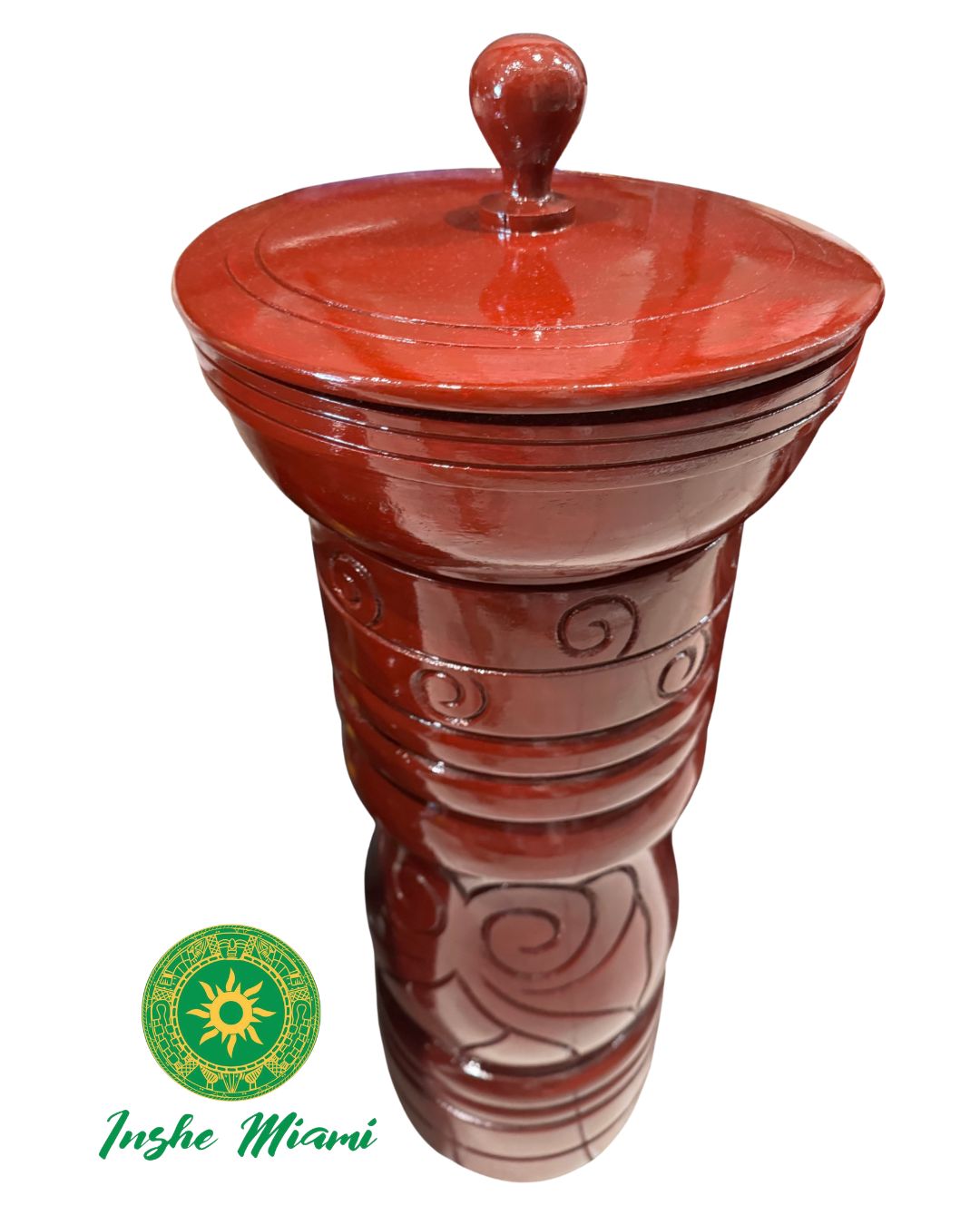Pilon y Batea Tallados 100 % Madera